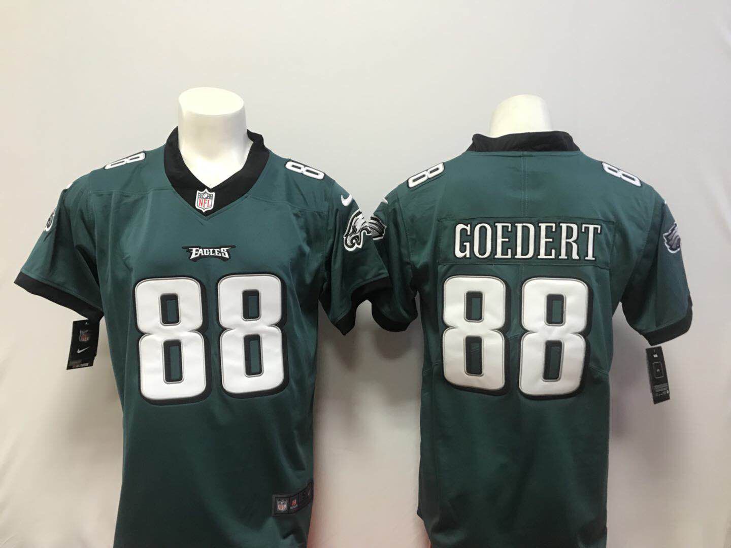 Men Philadelphia Eagles #88 Goedert Green Vapor Untouchable Player Nike Limited NFL Jerseys->philadelphia eagles->NFL Jersey